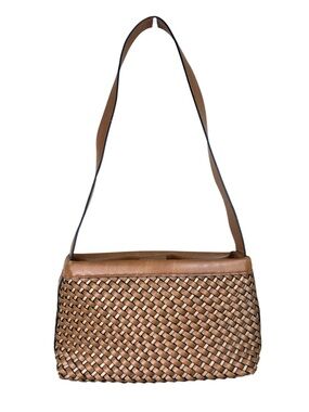 Relic by Fossil Woven Tan and Honey Shoulder Bag